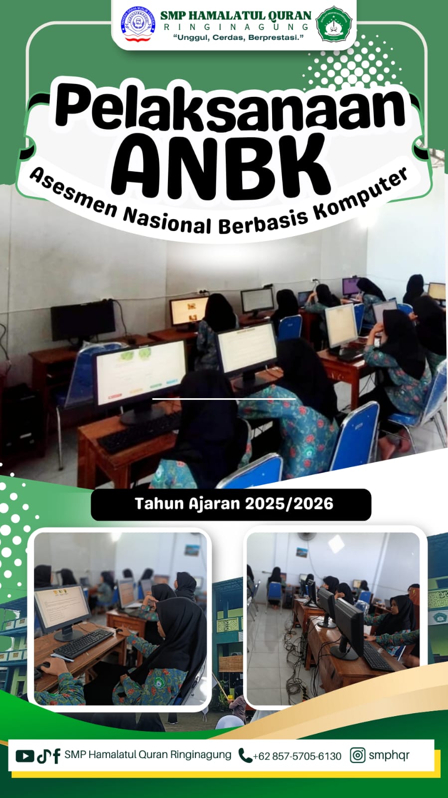 🕌 “ANBK Berjalan, Hafalan Qur’an Tetap Jalan: Inilah Uniknya SMP Hamalatul Quran Ringinagung”